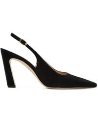 Stuart Weitzman - Slingback Pointed-Toe Sandals - Lyst