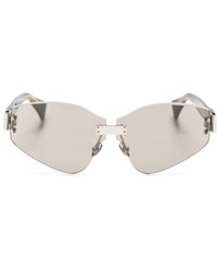 Vivienne Westwood - Jordan Rimless Angular-frame Sunglasses - Lyst