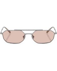 Brunello Cucinelli - Tyler Geometric-Frame Sunglasses - Lyst