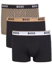 BOSS - Drie Slips Met Logoband - Lyst