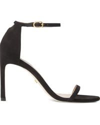 Stuart Weitzman - 105Mm Nudistsong Double-Strap Sandals - Lyst