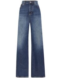Philipp Plein - Jeans Met Wijde Pijpen - Lyst