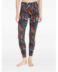 PUMA - Zebra Printed Leggings - Lyst