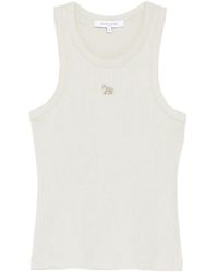 Maison Kitsuné - Baby Fox Ribbed Tank Top - Lyst