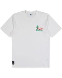 adidas - Graphic Print Crew Neck T-Shirt - Lyst