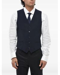 Corneliani - Button-Up Tailored Waistcoat - Lyst