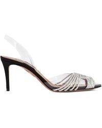 Aquazzura - Gatsby 75mm スリングバック パンプス - Lyst