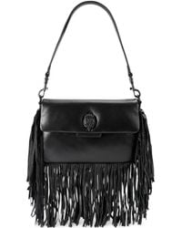 Kurt Geiger - Oxford Fringe Drench Shoulder Bag - Lyst