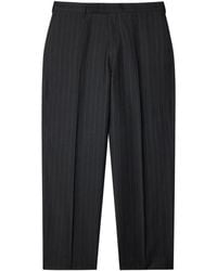 Paul Smith - Pinstripe-Pattern Relaxed-Fit Tailored Trousers - Lyst