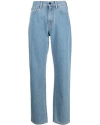 Carhartt - Hoch Sitzende W Noxon Straight-Leg-Jeans - Lyst