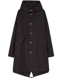 Jil Sander - ロゴ パーカーコート - Lyst