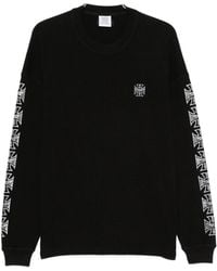 Vetements - Waffle-Knit Graphic-Print T-Shirt - Lyst