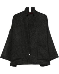 Daniela Gregis - Veste Ceinturée À Col Châle - Lyst
