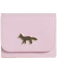 Maison Kitsuné - Edie Leather Wallet - Lyst