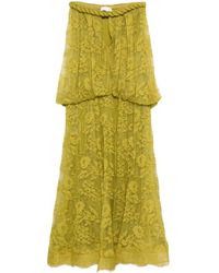 Zimmermann - Luna Bandeau Avondjurk Met Kant - Lyst