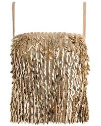 Alice + Olivia - Nicolette Sequin-Embellished Tank Top - Lyst