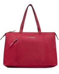 Piquadro - Pochette D'Ordinateur À Plaque Logo - Lyst
