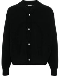 Jacquemus - Les Classiquesコレクション ブラック Le Cardigan Boutonné カーディガン - Lyst