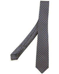 Kiton - Cravate À Motif Géométrique En Jacquard - Lyst