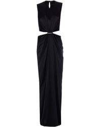 Max Mara - Zijden Satijnen Jurk - Lyst