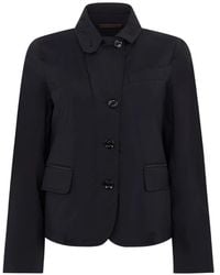 Moorer - Button Front Jacket - Lyst