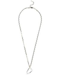 Givenchy - Giv Cut Pendant Necklace - Lyst