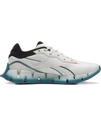 Reebok - Zig Dynamica 4 "pure Grey Orange Flared" スニーカー - Lyst