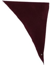Roberto Collina - Triangular Knitted Scarf - Lyst