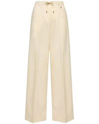 Moncler - Wool Trousers - Lyst