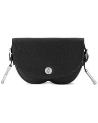 Burberry - Chess Leather Satchel Bag - Lyst