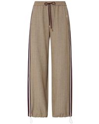 Liu Jo - Pantalones De Chándal A Rayas Diplomáticas Con Cordones - Lyst