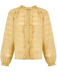 Isabel Marant - Blouse Peline À Volants - Lyst