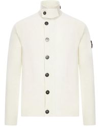 Stone Island - Vest Met Opstaande Kraag - Lyst