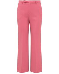 SIMONA CORSELLINI - Belt-Loops Trousers - Lyst