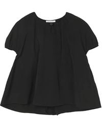 Cecilie Bahnsen - Ruffle-Detail T-Shirt - Lyst