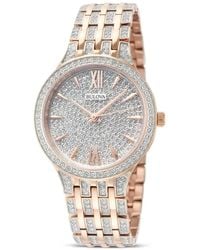 Bulova - Phantom Crystal-Embelished 32Mm Watch - Lyst