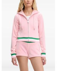 Juicy Couture - ジップアップ ベロアパーカー - Lyst