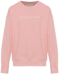 MICHAEL Michael Kors - Embroidered Logo Sweatshirt - Lyst