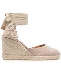 Castañer - 90Mm Carina Wedge Espadrilles - Lyst