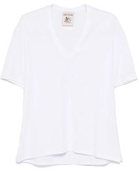 Semicouture - Cotton T-Shirt - Lyst