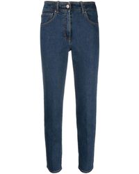 Peserico - High-waist Cotton Jeans - Lyst