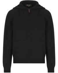 Loro Piana - Hooded Zip-Fastening Cardigan - Lyst