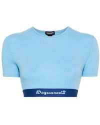 DSquared² - Cropped Top - Lyst