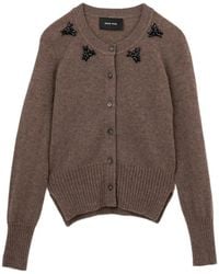 Simone Rocha - Cárdigan Con Cuentas - Lyst