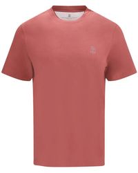 Brunello Cucinelli - Logoed T-Shirt - Lyst