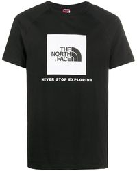 The North Face Never Stop Exploring Print T-shirt In White for Men | Lyst
