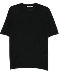 Fileria - Short-Sleeve Ribbed T-Shirt - Lyst