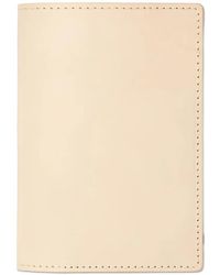 Hender Scheme - Porte-Cartes En Cuir À Coutures Contrastantes - Lyst
