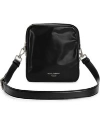 Dolce & Gabbana - Zip-Pocket Shoulder Bag - Lyst