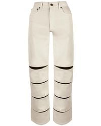 Contessa Mills - Arcana Cut-Out Jeans - Lyst